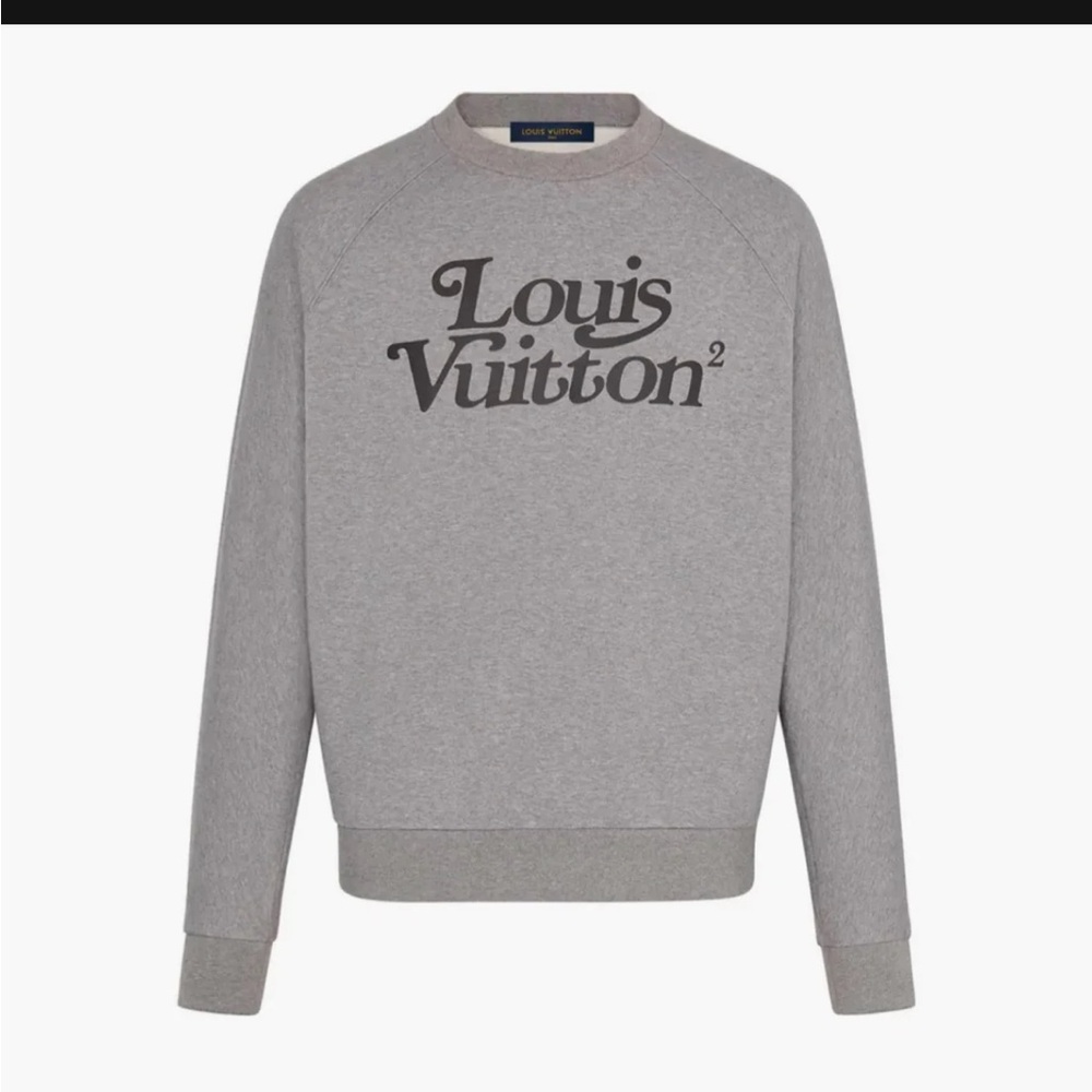 Louis Vuitton Charcoal Crewneck Sweater